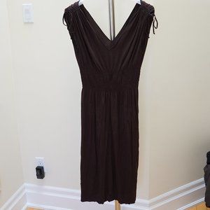 12th St Designer Chocolate Brown Dress